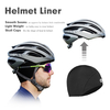 Cappelli da corsa termici Copri orecchie Cappello da teschio Fodera per casco da ciclismo Tinta unita Berretto Unisex