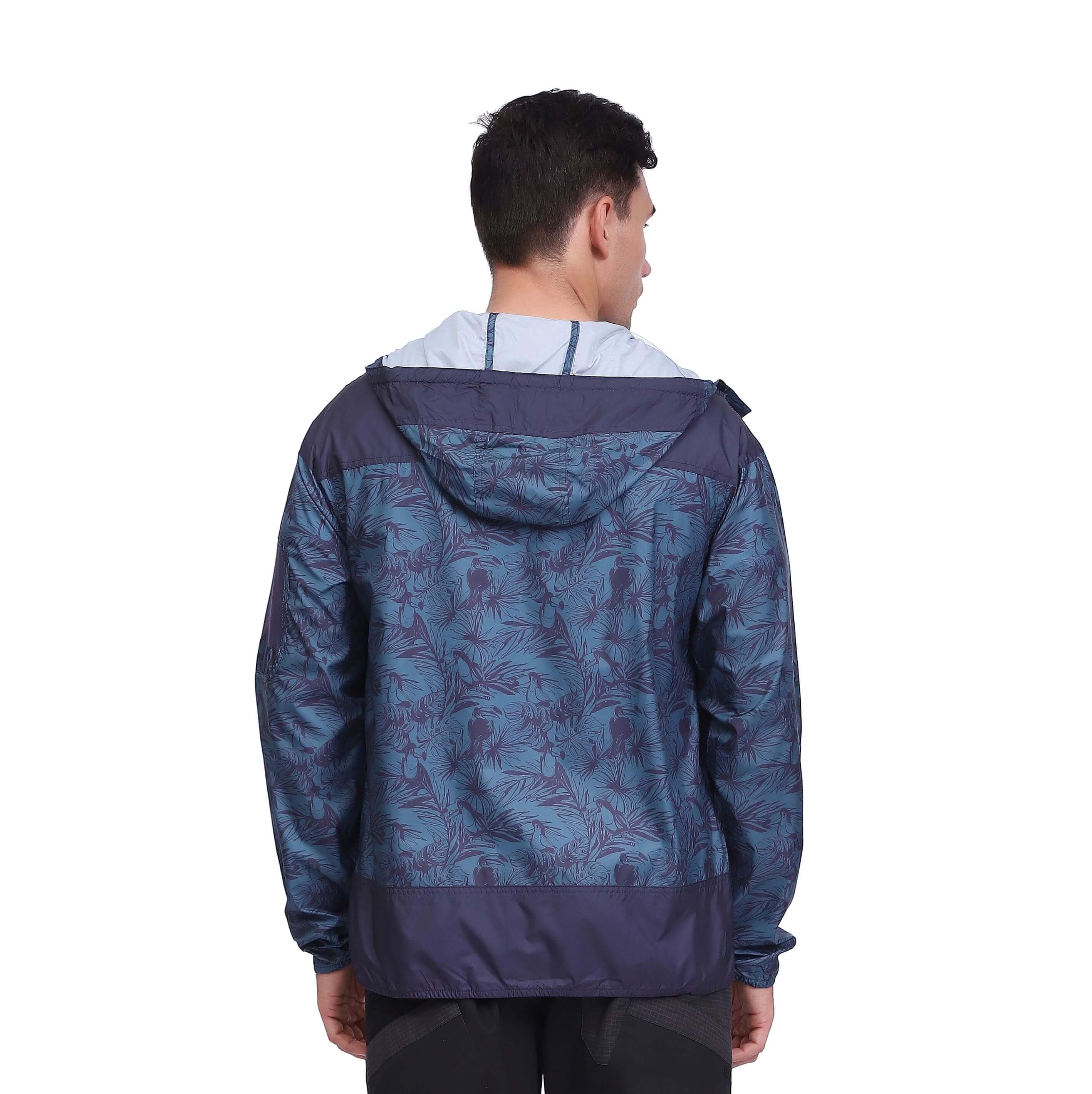 Giacche a vento con stampa mimetica pullover impermeabile alla moda da uomo