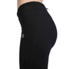 Leggings da yoga per allenamento per il controllo della pancia da donna con tassello inguinale