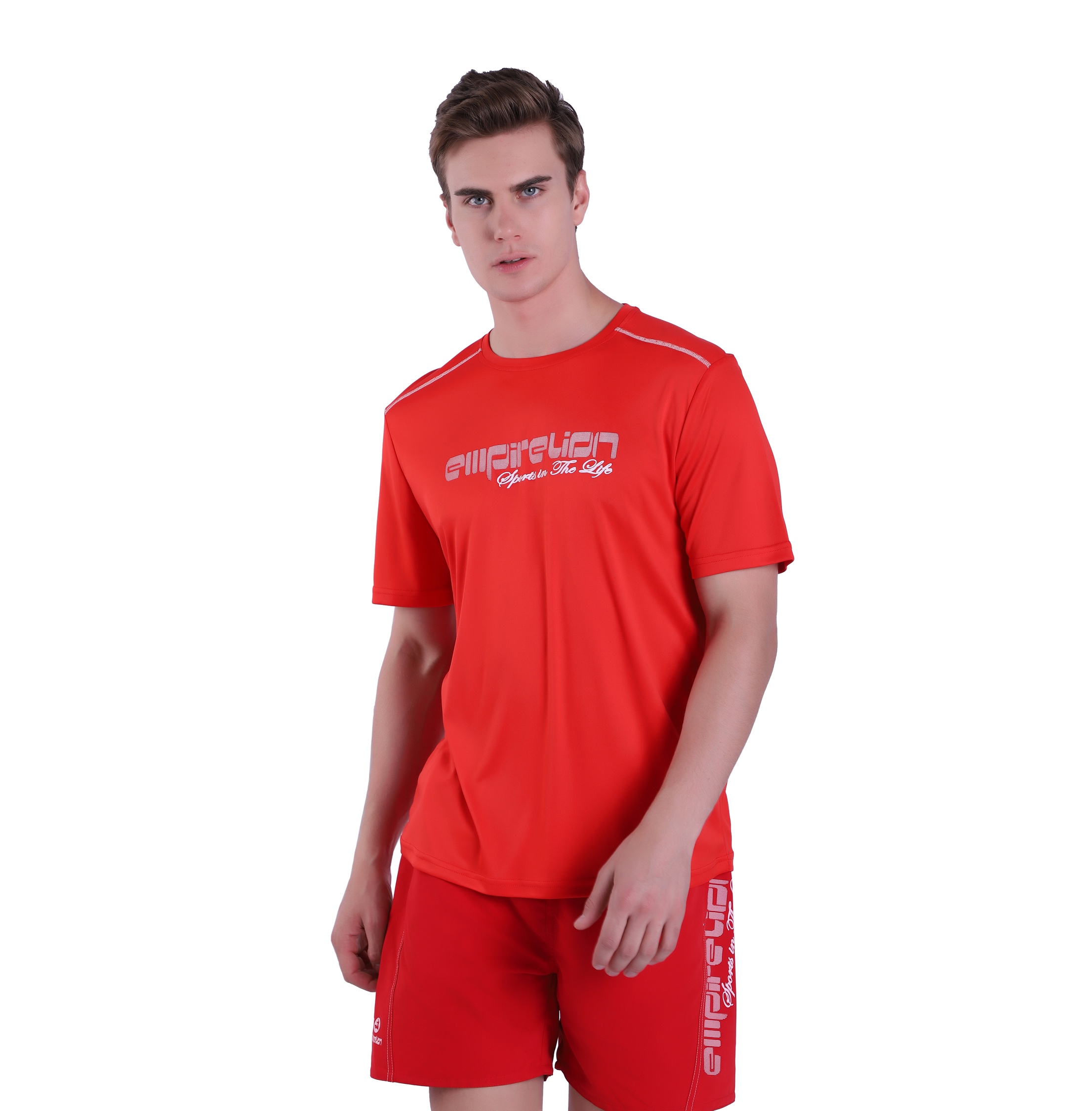 T-shirt da uomo Maglietta a maniche corte da allenamento sportivo da spiaggia