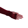 Top a maniche lunghe atletiche atletiche per il pullover yoga per donna con tasca con zip con foro per pollice