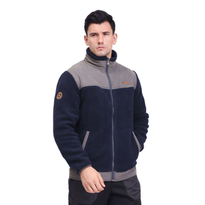 Giacca da uomo con cappuccio in pile pesante sportivo tattico militare caldo